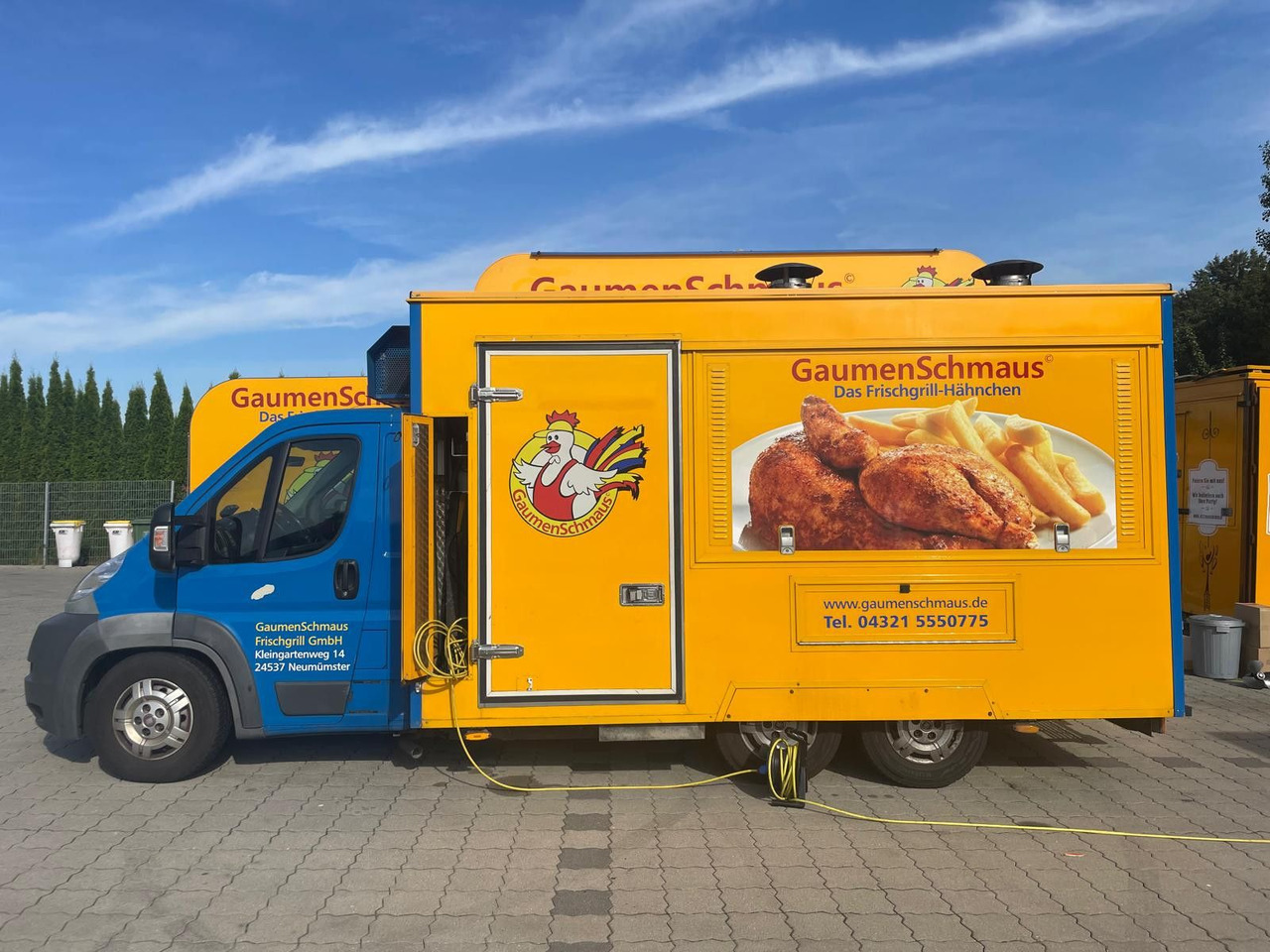 Fiat Hähnchengrill mobil Foodtruck - Zelfrijdende verkoopwagen: afbeelding 2 Fiat Hähnchengrill mobil Foodtruck - Zelfrijdende verkoopwagen: afbeelding 2