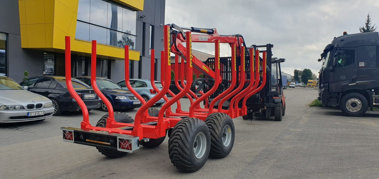 HYDROFAST Przyczepa leśna / Timber trailer /  Holzanhänger /  Remorque à bois  / Remolque para madera - Uitrijwagen: afbeelding 3 HYDROFAST Przyczepa leśna / Timber trailer /  Holzanhänger /  Remorque à bois  / Remolque para madera - Uitrijwagen: afbeelding 3