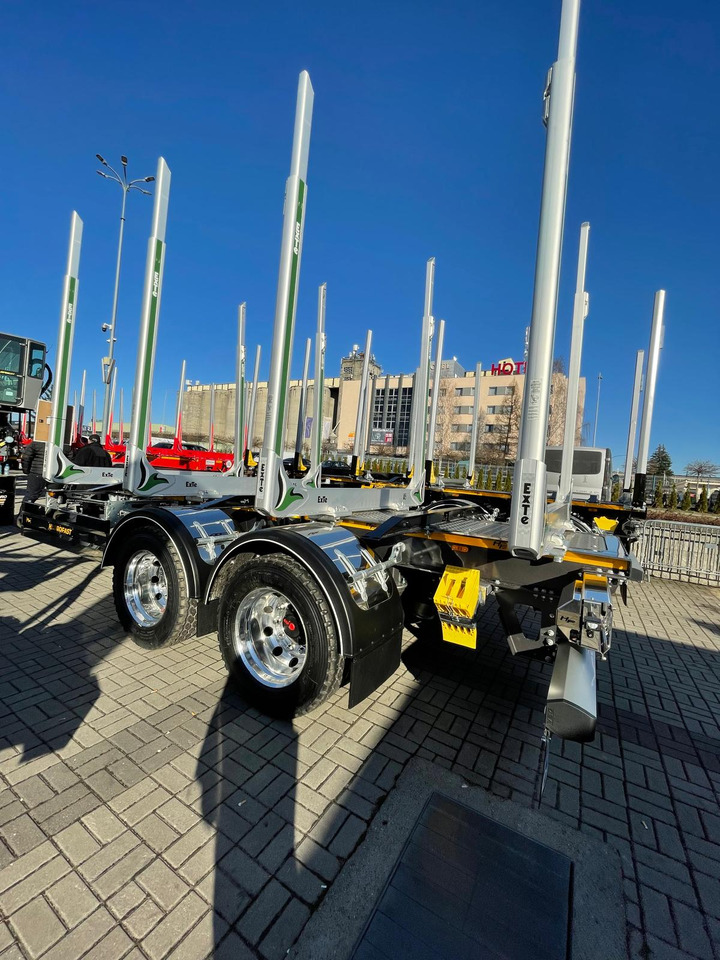 Nieuw Hout aanhanger voor het vervoer van hout Hydrofast Przyczepa tandem od przewozu drewna na stanie / Timber tandem trailer in stock /Tandem-Anhänger aus Holz/: afbeelding 10 Nieuw Hout aanhanger voor het vervoer van hout Hydrofast Przyczepa tandem od przewozu drewna na stanie / Timber tandem trailer in stock /Tandem-Anhänger aus Holz/: afbeelding 10