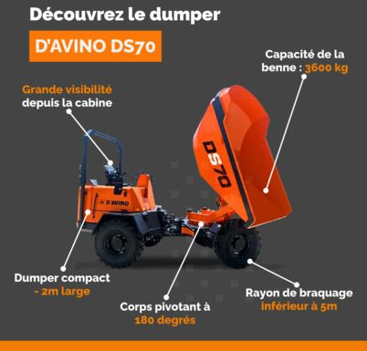 D'Avino DS70 - Minidumper: afbeelding 4 D'Avino DS70 - Minidumper: afbeelding 4