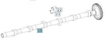 Wałek rozrządu Mercedes om 935/936 Używany. - Nokkenas voor Vrachtwagen: afbeelding 1 Wałek rozrządu Mercedes om 935/936 Używany. - Nokkenas voor Vrachtwagen: afbeelding 1