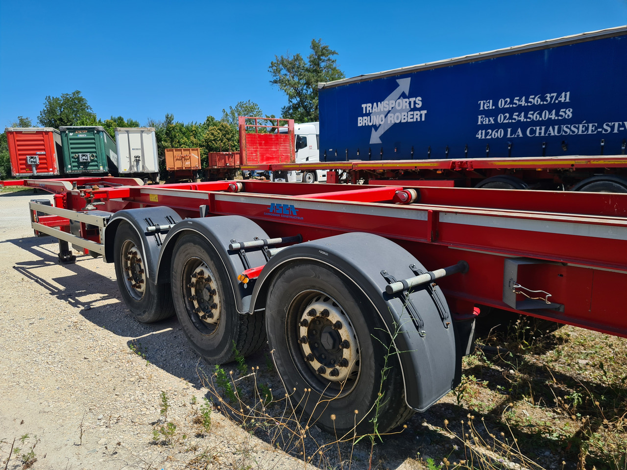 Asca chariot coulissant - Chassis oplegger: afbeelding 2 Asca chariot coulissant - Chassis oplegger: afbeelding 2
