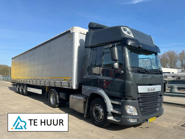 DAF CF 510 + Wielton huiftrailer / NL BE Verhuur/ 750 euro per week / direct afh - Trekker: afbeelding 1 DAF CF 510 + Wielton huiftrailer / NL BE Verhuur/ 750 euro per week / direct afh - Trekker: afbeelding 1