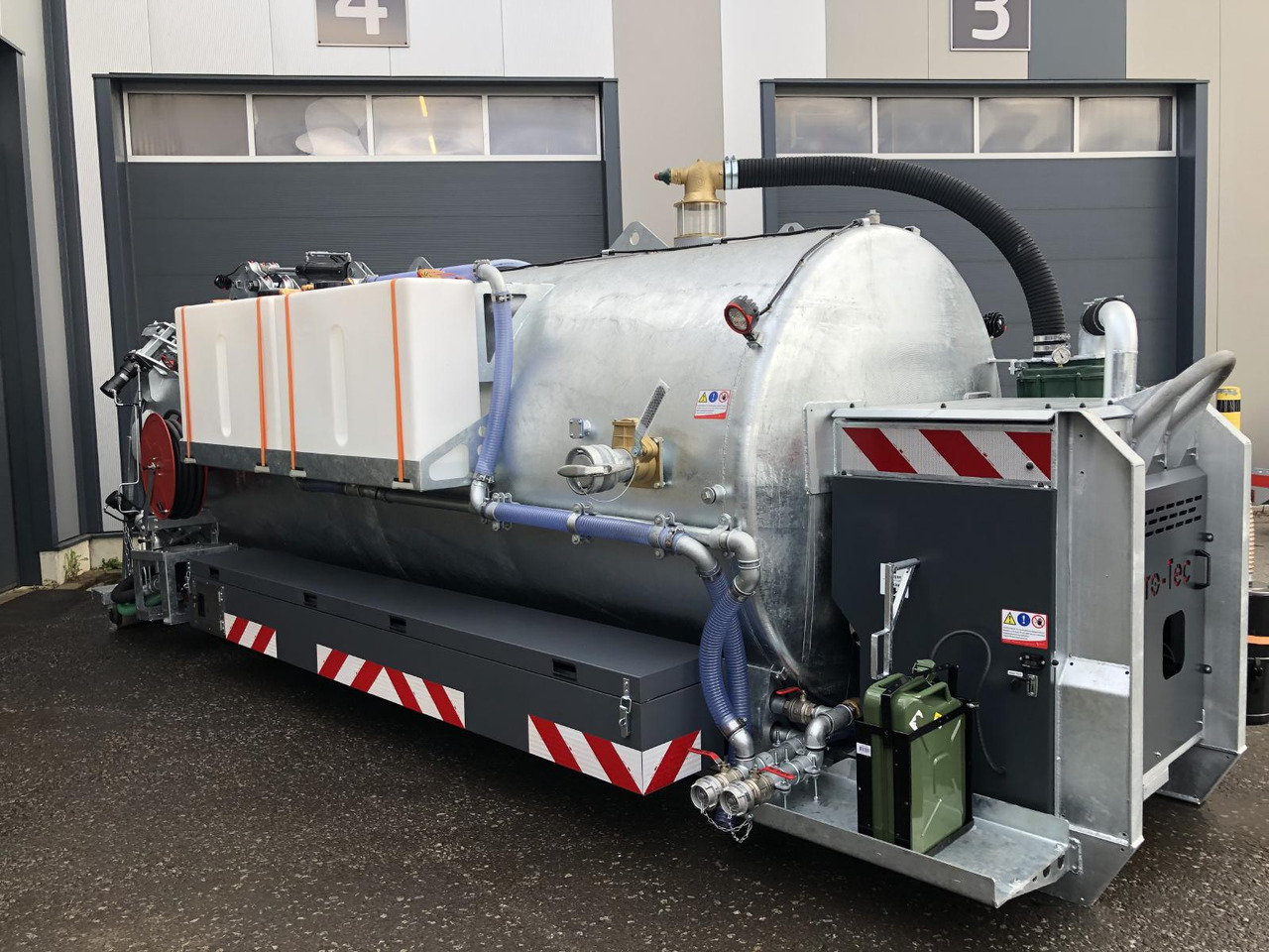 Abrollcontainer 10m³ Feuerwehr Wassertank - Haakarm container: afbeelding 3 Abrollcontainer 10m³ Feuerwehr Wassertank - Haakarm container: afbeelding 3