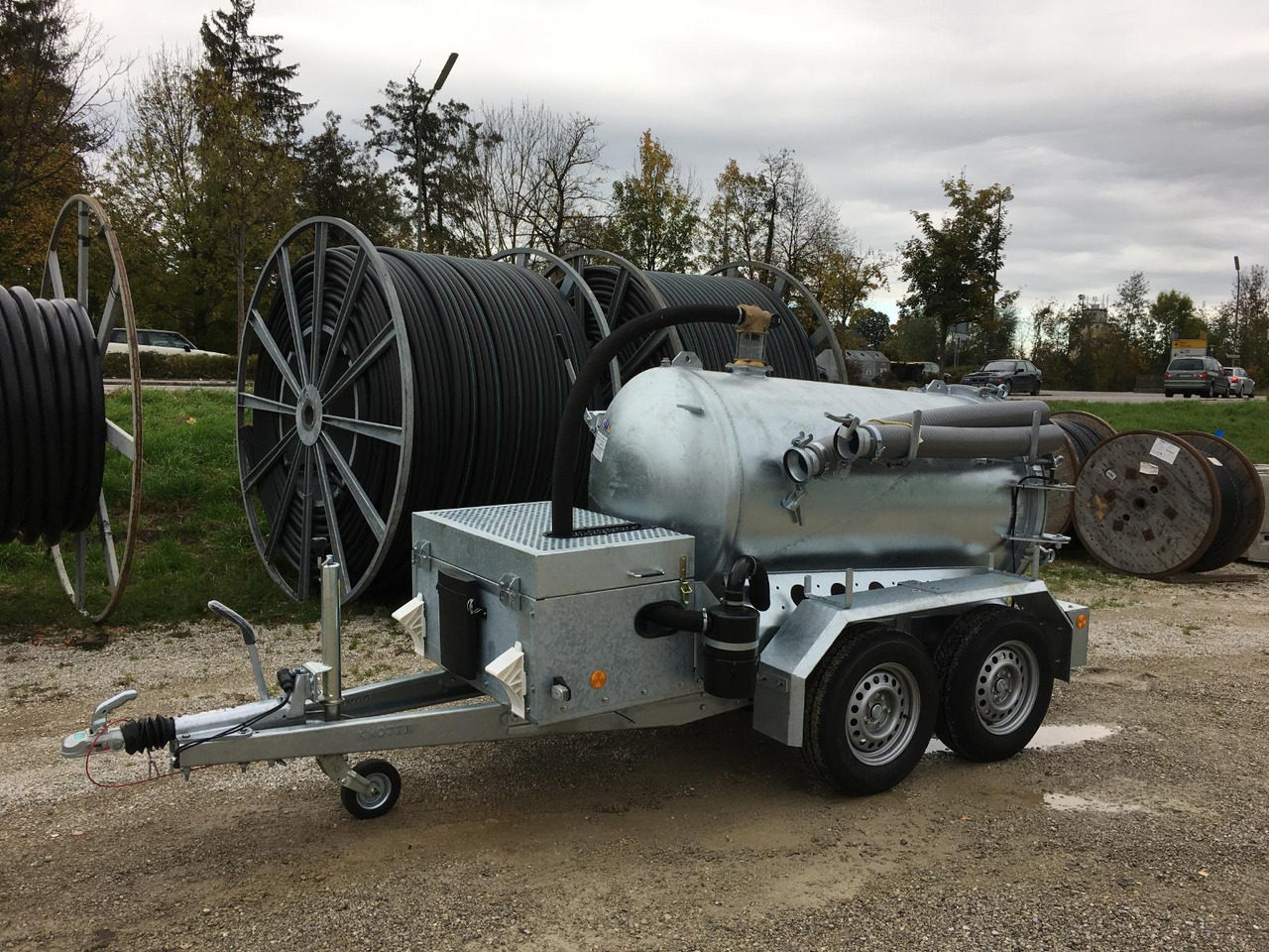 M-Vac 1500 Vacuum system specialized for drilling mud / vacuum container 1500l - Horizontaal gestuurd boren: afbeelding 1 M-Vac 1500 Vacuum system specialized for drilling mud / vacuum container 1500l - Horizontaal gestuurd boren: afbeelding 1
