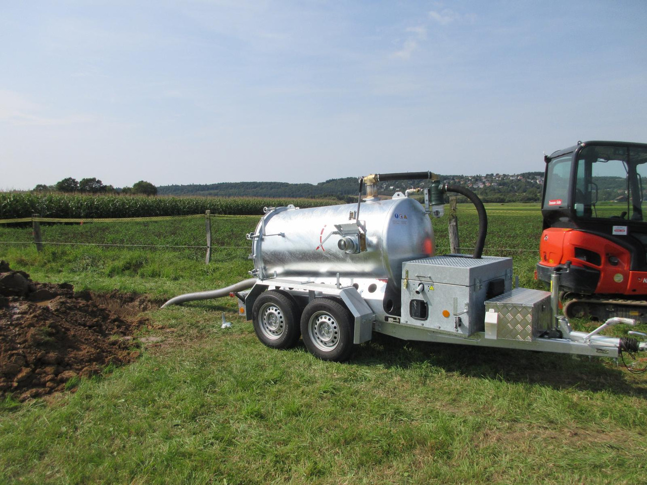 M-Vac 1500 Vacuum system specialized for drilling mud / vacuum container 1500l - Horizontaal gestuurd boren: afbeelding 5 M-Vac 1500 Vacuum system specialized for drilling mud / vacuum container 1500l - Horizontaal gestuurd boren: afbeelding 5