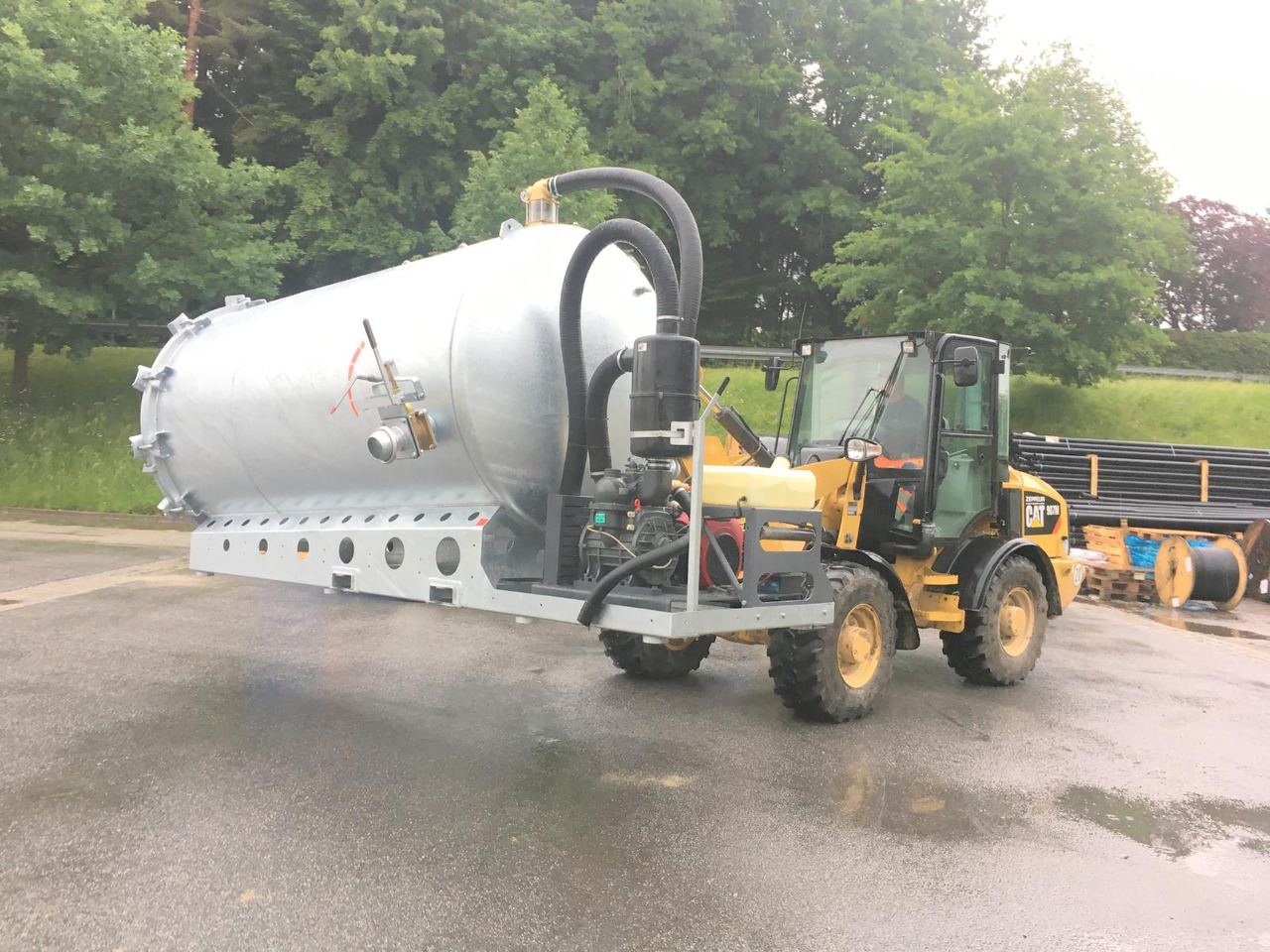 Nieuw Horizontaal gestuurd boren M-Vac 1500 Vacuum system specialized for drilling mud / vacuum container 1500l: afbeelding 12