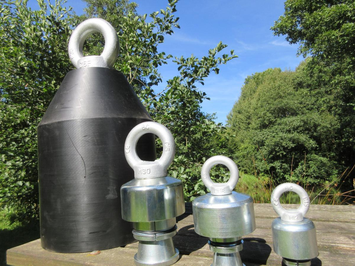 Vorschweißköpfe aus HDPE Weldingheads HDPE - Onderdelen voor Horizontaal gestuurd boren: afbeelding 1 Vorschweißköpfe aus HDPE Weldingheads HDPE - Onderdelen voor Horizontaal gestuurd boren: afbeelding 1