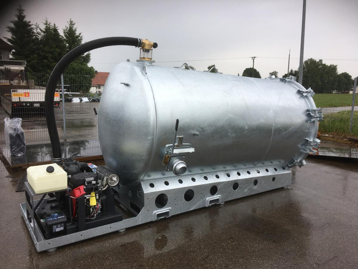 S-Vac 5,0m³ Saugfass 5000l Vakuumfass / Saugfass/ S-Vac - Horizontaal gestuurd boren: afbeelding 2 S-Vac 5,0m³ Saugfass 5000l Vakuumfass / Saugfass/ S-Vac - Horizontaal gestuurd boren: afbeelding 2