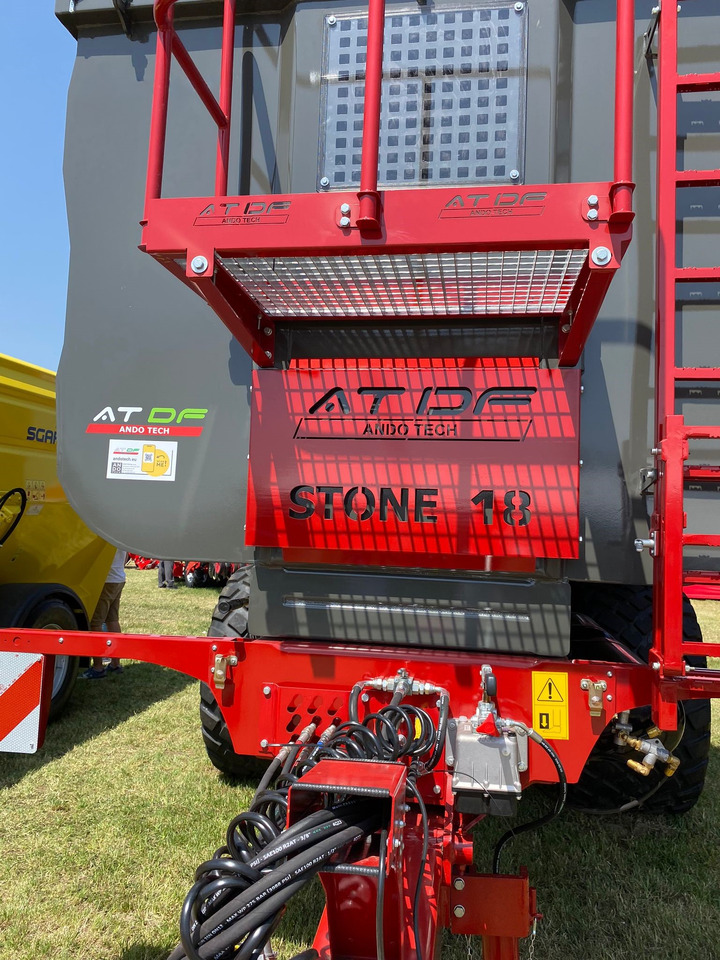 Ando Tech Tandemkipper / Trailer / Remorque / Rimorchio / Монолитный прицеп / Przyczepa skorupowa 16,3 t - Landbouwkipper: afbeelding 5 Ando Tech Tandemkipper / Trailer / Remorque / Rimorchio / Монолитный прицеп / Przyczepa skorupowa 16,3 t - Landbouwkipper: afbeelding 5