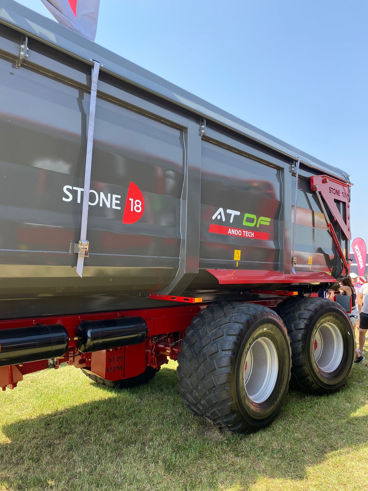 Ando Tech Tandemkipper / Trailer / Remorque / Rimorchio / Монолитный прицеп / Przyczepa skorupowa 16,3 t - Landbouwkipper: afbeelding 2 Ando Tech Tandemkipper / Trailer / Remorque / Rimorchio / Монолитный прицеп / Przyczepa skorupowa 16,3 t - Landbouwkipper: afbeelding 2