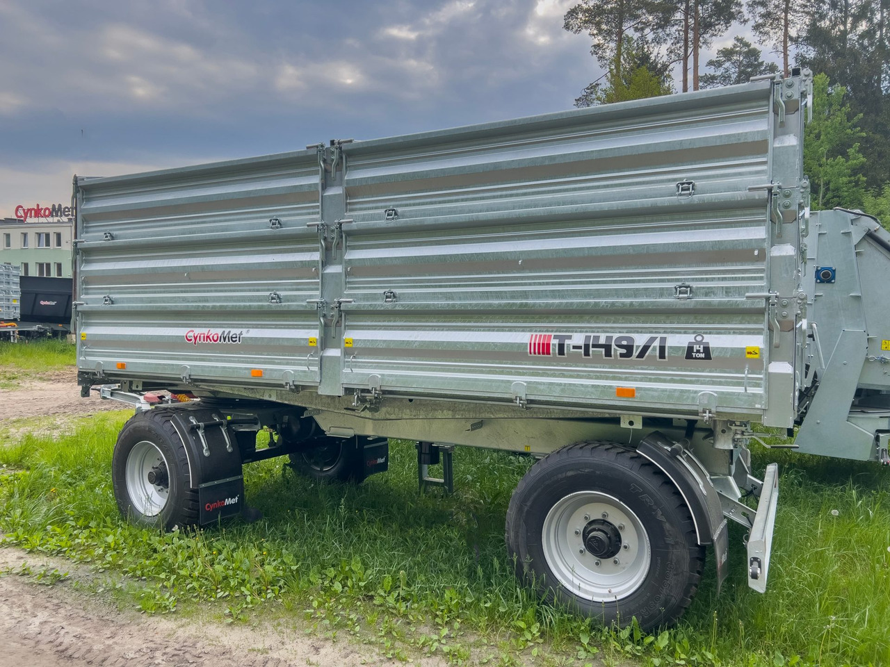 Cynkomet Anhänger / Trailer / Remorque / Rimorchio / Remolque / Двухосный прицеп / Przyczepa dwuosiowa 14 t - Landbouwkipper: afbeelding 1 Cynkomet Anhänger / Trailer / Remorque / Rimorchio / Remolque / Двухосный прицеп / Przyczepa dwuosiowa 14 t - Landbouwkipper: afbeelding 1