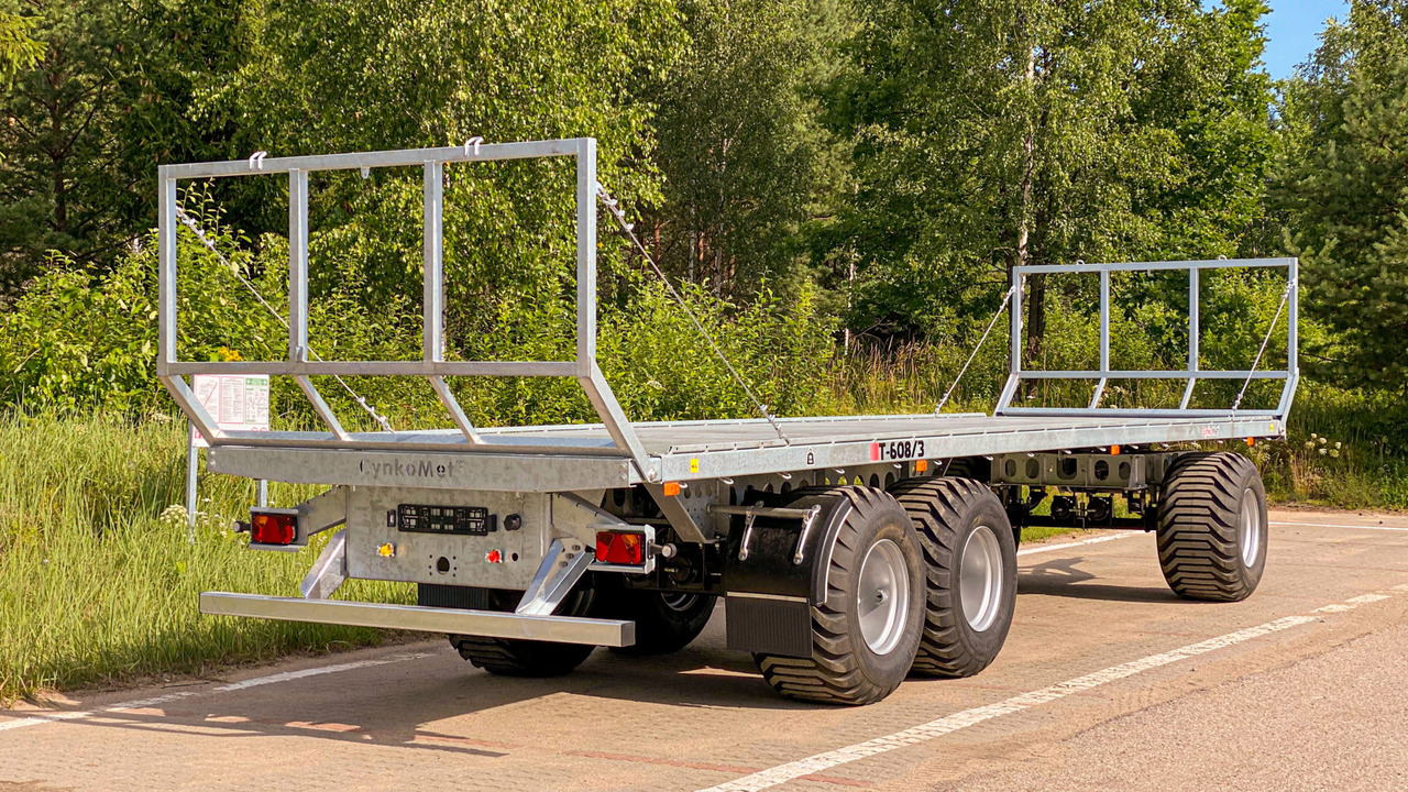 Cynkomet Ballentransportwagen / Bale platform / Remorque pour balles / Rimorchio per balle / Przyczepa do przewozu bel - Platte landbouwwagen: afbeelding 1 Cynkomet Ballentransportwagen / Bale platform / Remorque pour balles / Rimorchio per balle / Przyczepa do przewozu bel - Platte landbouwwagen: afbeelding 1