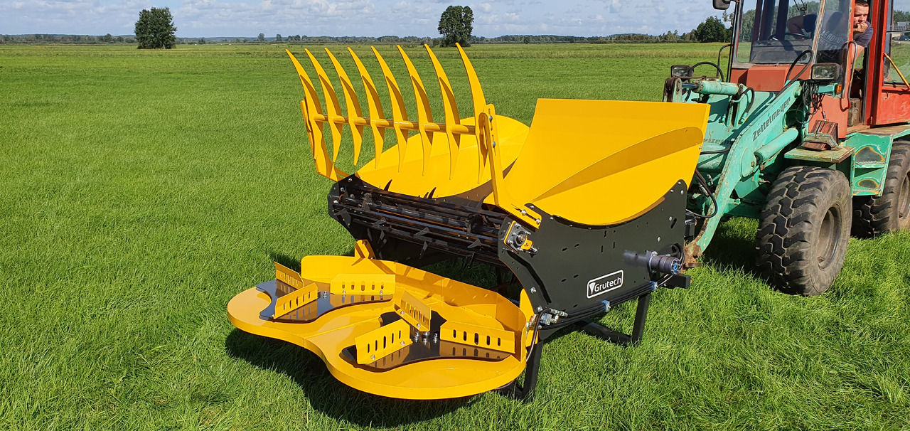 Nieuw Stroblazer Grutech Ballenabwickler / Straw blowers / Pailleuse / Trinciapaglia / Picadora de paja / Измельчитель соломы / Ścielarka słomy: afbeelding 10
