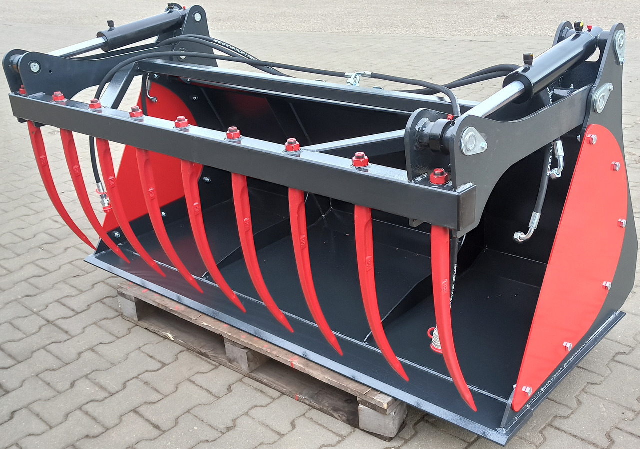 METAL-TECHNIK Krokodilschaufel / Manure grab godet / Grappin à fumier / Benna coccodrillo / Ковш-захват / Łyżko-krokodyl 2 m - Bak voor Bak: afbeelding 2 METAL-TECHNIK Krokodilschaufel / Manure grab godet / Grappin à fumier / Benna coccodrillo / Ковш-захват / Łyżko-krokodyl 2 m - Bak voor Bak: afbeelding 2