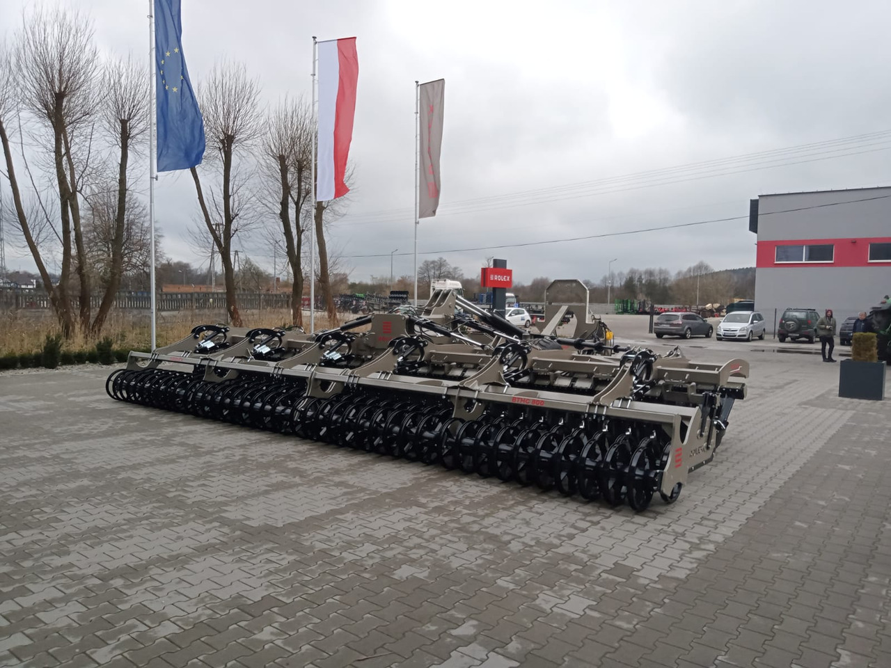 Nieuw Schijveneg ROLEX Scheibenegge / Disc harrow / Dechaumeur à disques / Erpice a dischi / Grada de discos /Дисковая борона / Brona talerzowa 8 m: afbeelding 29