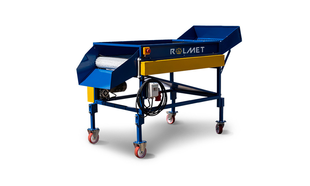 ROLMET Bürstenmaschine / Potato brush cleaner / Nettoyeuse à brosse / Pulitore a spazzole / Очиститель / Czyszczarka szczotkowa - Aardappeltechniek: afbeelding 1 ROLMET Bürstenmaschine / Potato brush cleaner / Nettoyeuse à brosse / Pulitore a spazzole / Очиститель / Czyszczarka szczotkowa - Aardappeltechniek: afbeelding 1