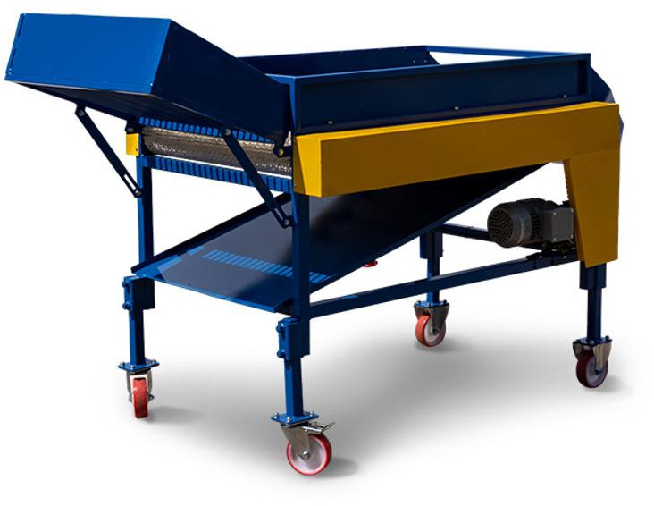 ROLMET Bürstenmaschine / Potato brush cleaner / Nettoyeuse à brosse / Pulitore a spazzole / Очиститель / Czyszczarka szczotkowa - Aardappeltechniek: afbeelding 2 ROLMET Bürstenmaschine / Potato brush cleaner / Nettoyeuse à brosse / Pulitore a spazzole / Очиститель / Czyszczarka szczotkowa - Aardappeltechniek: afbeelding 2