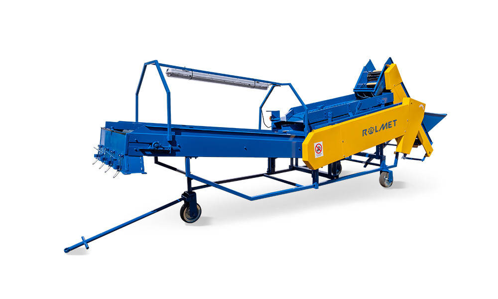 ROLMET Kartoffelsortierer / Potato sorting machine / Trieuse de pomme de terre / Selezionatrice per patate / Clasificador de patatas / Картофелесортировочная машина / Sortownik do ziemniaków M614/2 - Aardappeltechniek: afbeelding 3 ROLMET Kartoffelsortierer / Potato sorting machine / Trieuse de pomme de terre / Selezionatrice per patate / Clasificador de patatas / Картофелесортировочная машина / Sortownik do ziemniaków M614/2 - Aardappeltechniek: afbeelding 3