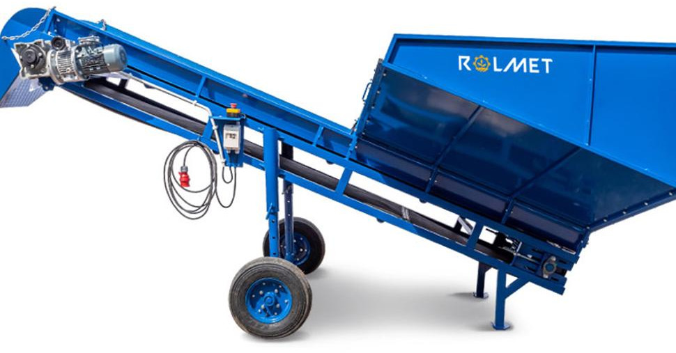 ROLMET Vorratsbunker / Receiving hopper / Trémie de réception / Cesto di ricezione / Tolva receptora de rodillo / Приёмная корзина / Kosz przyjęciowy KP-1 - Aardappeltechniek: afbeelding 3 ROLMET Vorratsbunker / Receiving hopper / Trémie de réception / Cesto di ricezione / Tolva receptora de rodillo / Приёмная корзина / Kosz przyjęciowy KP-1 - Aardappeltechniek: afbeelding 3