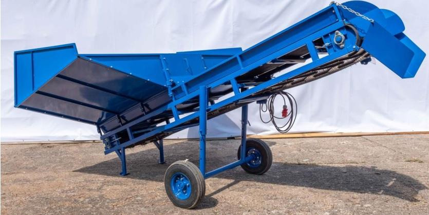 ROLMET Vorratsbunker / Receiving hopper / Trémie de réception / Cesto di ricezione / Tolva receptora de rodillo / Приёмная корзина / Kosz przyjęciowy KP-1 - Aardappeltechniek: afbeelding 1 ROLMET Vorratsbunker / Receiving hopper / Trémie de réception / Cesto di ricezione / Tolva receptora de rodillo / Приёмная корзина / Kosz przyjęciowy KP-1 - Aardappeltechniek: afbeelding 1