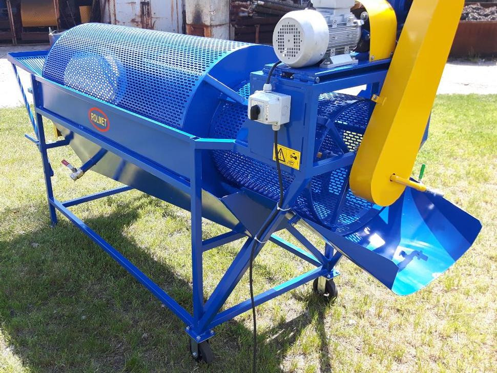 Rolmet Trommelwaschmaschine / Vegetables washing / Machine Laveuse de légume / Lavatrice agroalimentare / Lavadora de verduras / Барабанная мойка / Płuczka bębnowa PB-1 - Apparatuur na de oogst: afbeelding 4 Rolmet Trommelwaschmaschine / Vegetables washing / Machine Laveuse de légume / Lavatrice agroalimentare / Lavadora de verduras / Барабанная мойка / Płuczka bębnowa PB-1 - Apparatuur na de oogst: afbeelding 4
