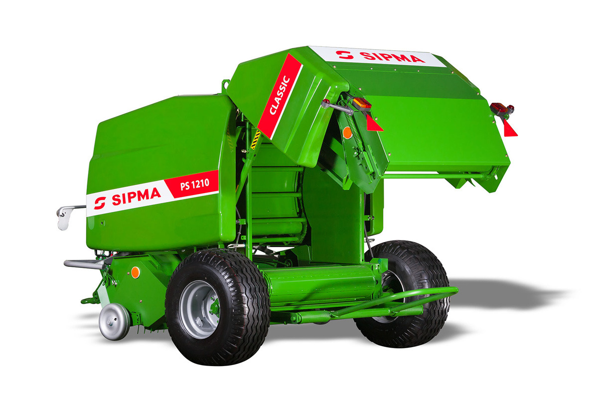 SIPMA Rundballenpresse / Round baler / Ballenpresse / Presse à balles / Rotoempacadora / Пресс-подборщик/ Prasa belująca stałokomorowa PS 1210 - Ronde balenpers: afbeelding 2 SIPMA Rundballenpresse / Round baler / Ballenpresse / Presse à balles / Rotoempacadora / Пресс-подборщик/ Prasa belująca stałokomorowa PS 1210 - Ronde balenpers: afbeelding 2