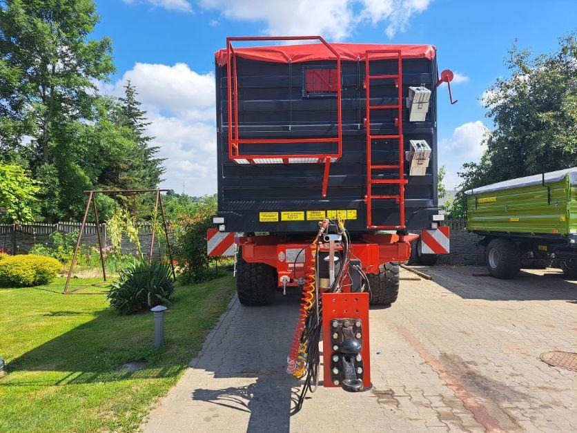 Nieuw Landbouwkipper Techmont Anhänger / Trailer / Remorque / Rimorchio / Прицеп / Przyczepa tridem PTW 21 t: afbeelding 12