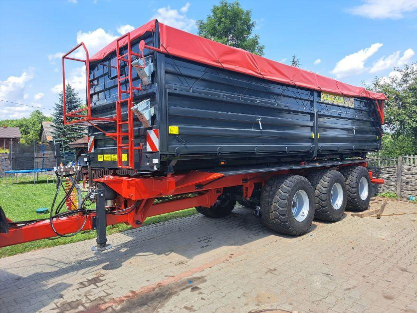 Nieuw Landbouwkipper Techmont Anhänger / Trailer / Remorque / Rimorchio / Прицеп / Przyczepa tridem PTW 21 t: afbeelding 11