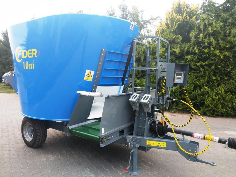 ZAMET Futtermischwagen / Feed mixer / Melangeuse / Carro miscelatore / Vagoneta de alimentación / Кормораздатчик / Wóz paszowy 7-12 m3 - Voermengwagen: afbeelding 3 ZAMET Futtermischwagen / Feed mixer / Melangeuse / Carro miscelatore / Vagoneta de alimentación / Кормораздатчик / Wóz paszowy 7-12 m3 - Voermengwagen: afbeelding 3