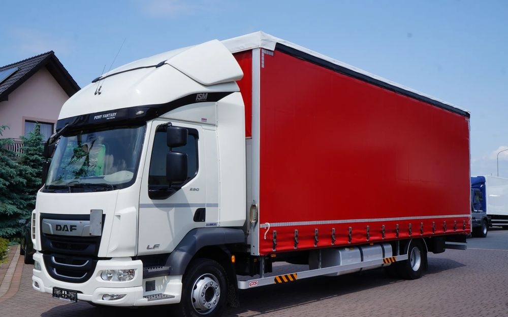 DAF LF 290 EURO 6 FIRANKA DŁ. 8.6m 21 PALET ŁAD 8.250 KG - Schuifzeilen vrachtwagen: afbeelding 2 DAF LF 290 EURO 6 FIRANKA DŁ. 8.6m 21 PALET ŁAD 8.250 KG - Schuifzeilen vrachtwagen: afbeelding 2