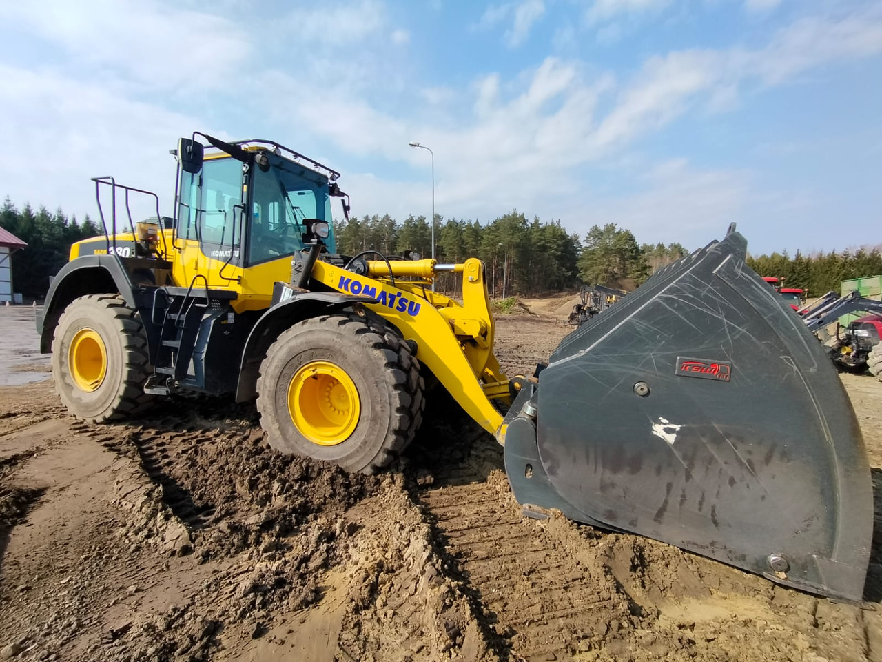 KOMATSU WA380 - Wiellader: afbeelding 2 KOMATSU WA380 - Wiellader: afbeelding 2