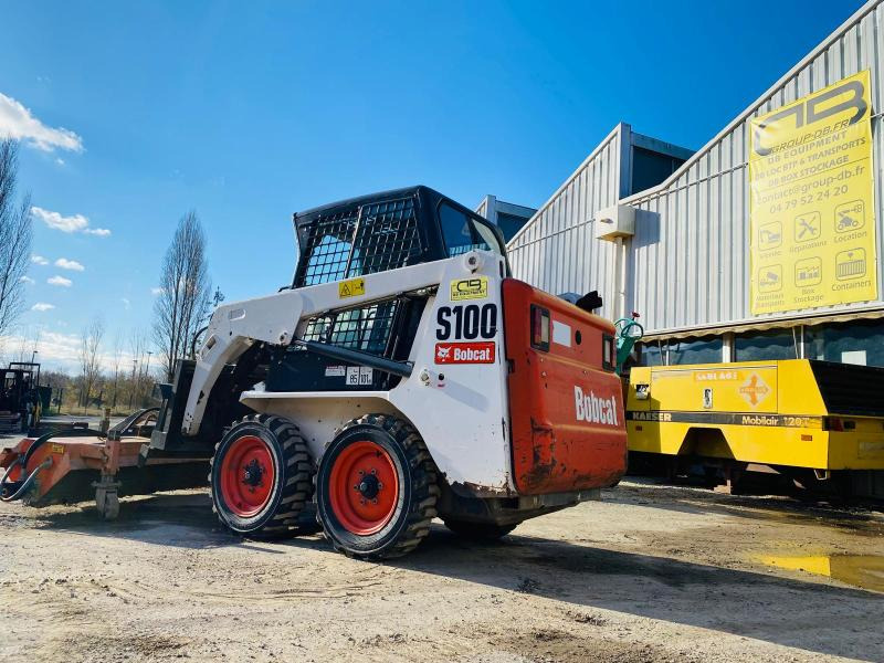 BOBCAT S100 mini chargeuse sur pneu (AVEC ACCESSOIRES) - Schranklader: afbeelding 3 BOBCAT S100 mini chargeuse sur pneu (AVEC ACCESSOIRES) - Schranklader: afbeelding 3