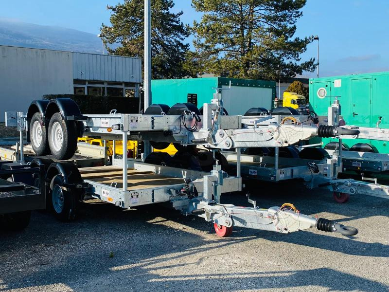 ECIM REMORQUE PORTE ENGINS 2 ESSIEUX 3T5 NEUVE - Machinetransporter: afbeelding 2 ECIM REMORQUE PORTE ENGINS 2 ESSIEUX 3T5 NEUVE - Machinetransporter: afbeelding 2