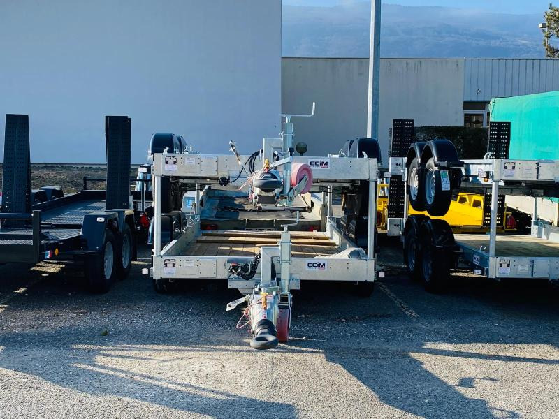 ECIM REMORQUE PORTE ENGINS 2 ESSIEUX 3T5 NEUVE - Machinetransporter: afbeelding 3 ECIM REMORQUE PORTE ENGINS 2 ESSIEUX 3T5 NEUVE - Machinetransporter: afbeelding 3
