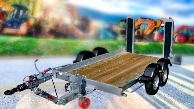 Ecim E350AF REMORQUE PORTE ENGINS 2 ESSIEUX 3T5 NEUVE - Autotransport aanhangwagen: afbeelding 1 Ecim E350AF REMORQUE PORTE ENGINS 2 ESSIEUX 3T5 NEUVE - Autotransport aanhangwagen: afbeelding 1