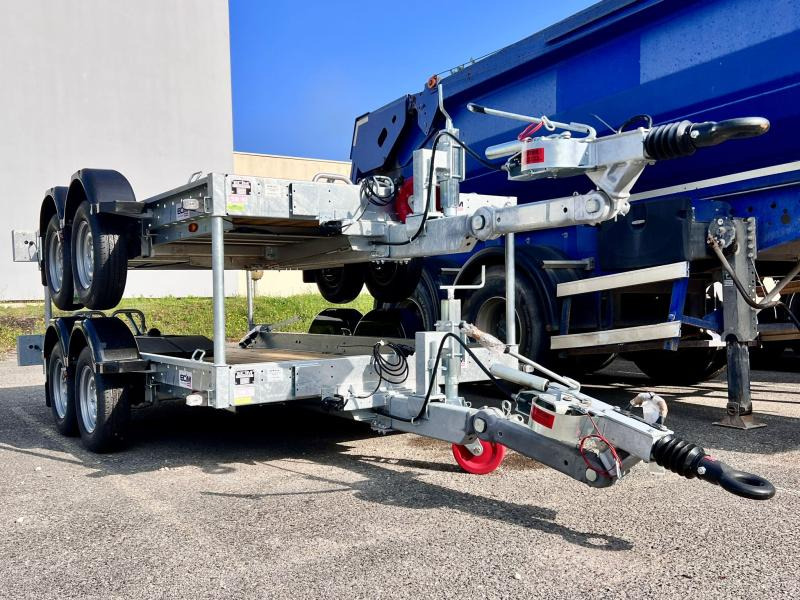 Ecim E350AF REMORQUE PORTE ENGINS 2 ESSIEUX 3T5 NEUVE - Autotransport aanhangwagen: afbeelding 3 Ecim E350AF REMORQUE PORTE ENGINS 2 ESSIEUX 3T5 NEUVE - Autotransport aanhangwagen: afbeelding 3