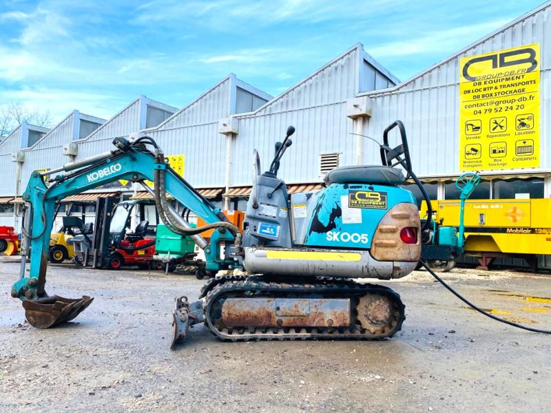 KOBELCO Mini pelle électrique SK007 - Minigraafmachine: afbeelding 2 KOBELCO Mini pelle électrique SK007 - Minigraafmachine: afbeelding 2