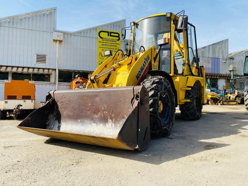 KOMATSU Tractopelle WB70 (NET DE TVA) - Graaflaadmachine: afbeelding 1 KOMATSU Tractopelle WB70 (NET DE TVA) - Graaflaadmachine: afbeelding 1