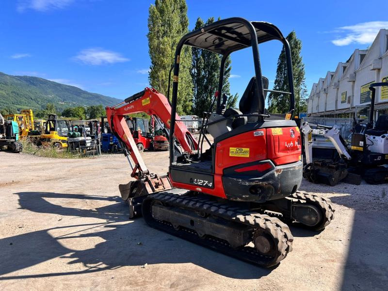 Kubota Series U U27-4 MINIPELLE 2,7T CANOPY - Minigraafmachine: afbeelding 3 Kubota Series U U27-4 MINIPELLE 2,7T CANOPY - Minigraafmachine: afbeelding 3