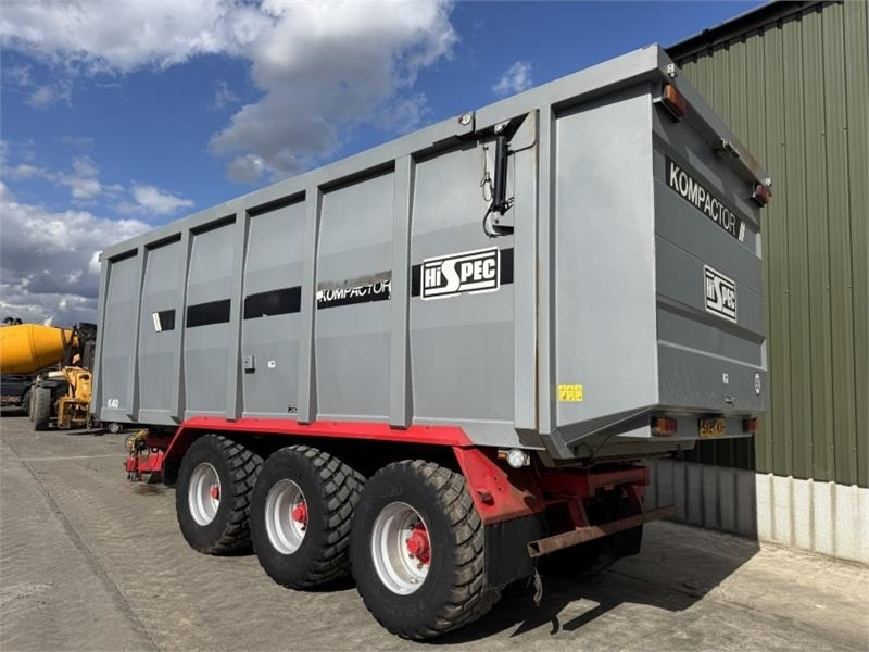 Hi Spec Kompactor K40 Ejector Trailer - Landbouwaanhanger: afbeelding 2 Hi Spec Kompactor K40 Ejector Trailer - Landbouwaanhanger: afbeelding 2