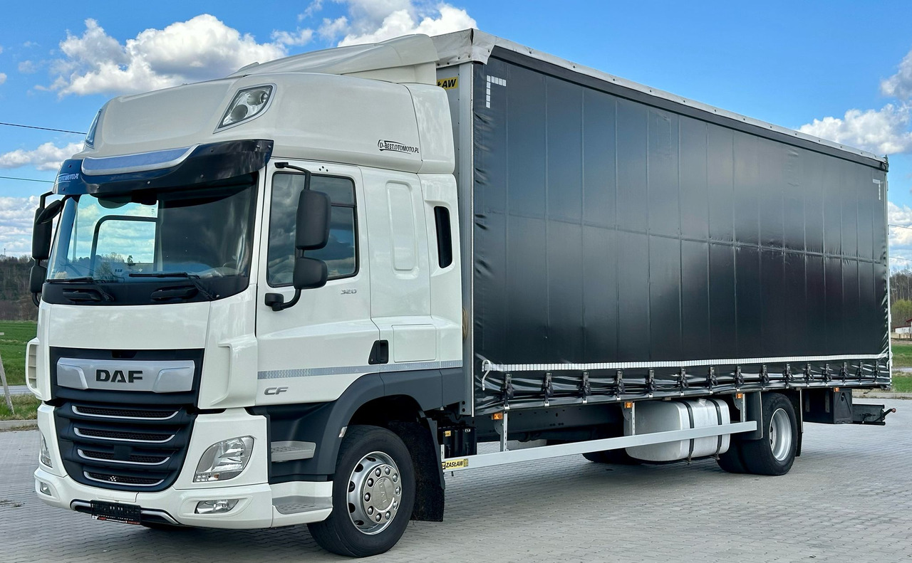 DAF CF 320 / FIRANKA / 23 EUROPALET / SYPIALKA / AUTOMAT / JAK NOWY / 2021 ROK - Schuifzeilen vrachtwagen: afbeelding 2 DAF CF 320 / FIRANKA / 23 EUROPALET / SYPIALKA / AUTOMAT / JAK NOWY / 2021 ROK - Schuifzeilen vrachtwagen: afbeelding 2