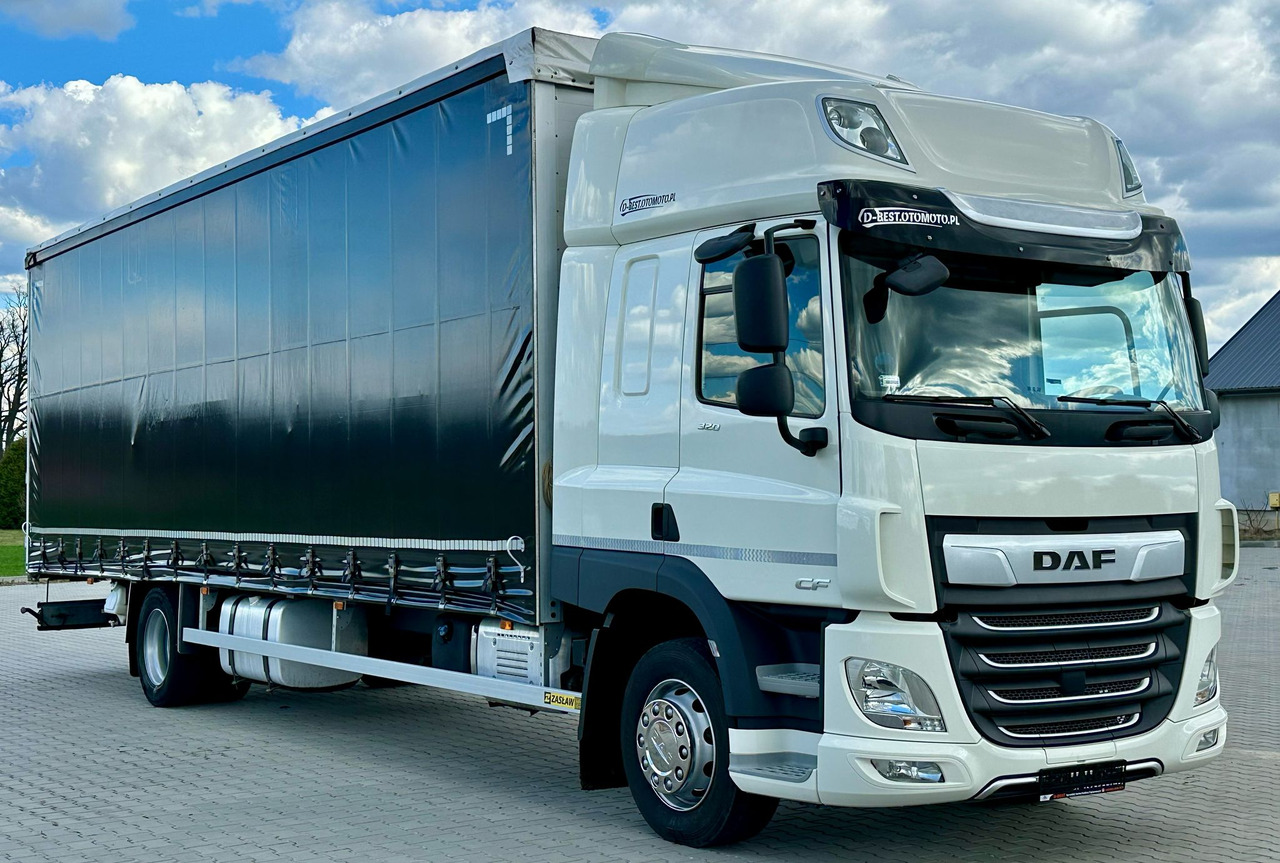 DAF CF 320 / FIRANKA / 23 EUROPALET / SYPIALKA / AUTOMAT / JAK NOWY / 2021 ROK - Schuifzeilen vrachtwagen: afbeelding 1 DAF CF 320 / FIRANKA / 23 EUROPALET / SYPIALKA / AUTOMAT / JAK NOWY / 2021 ROK - Schuifzeilen vrachtwagen: afbeelding 1