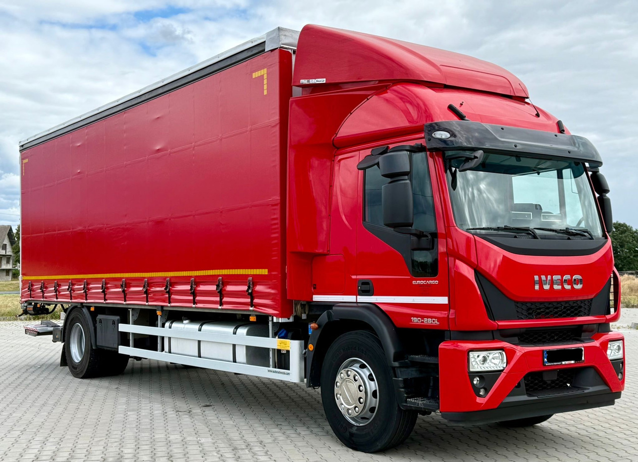 IVECO EUROCARGO 180-280 / FIRANKA / WINDA / 20 PALET / 80 TYŚ KM / 2023 ROK / 9 223 KG ŁADOWNOŚ - Schuifzeilen vrachtwagen: afbeelding 1 IVECO EUROCARGO 180-280 / FIRANKA / WINDA / 20 PALET / 80 TYŚ KM / 2023 ROK / 9 223 KG ŁADOWNOŚ - Schuifzeilen vrachtwagen: afbeelding 1