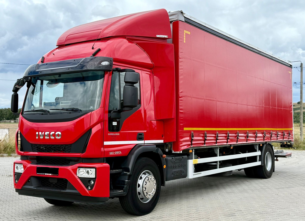 IVECO EUROCARGO 180-280 / FIRANKA / WINDA / 20 PALET / 80 TYŚ KM / 2023 ROK / 9 223 KG ŁADOWNOŚ - Schuifzeilen vrachtwagen: afbeelding 2 IVECO EUROCARGO 180-280 / FIRANKA / WINDA / 20 PALET / 80 TYŚ KM / 2023 ROK / 9 223 KG ŁADOWNOŚ - Schuifzeilen vrachtwagen: afbeelding 2