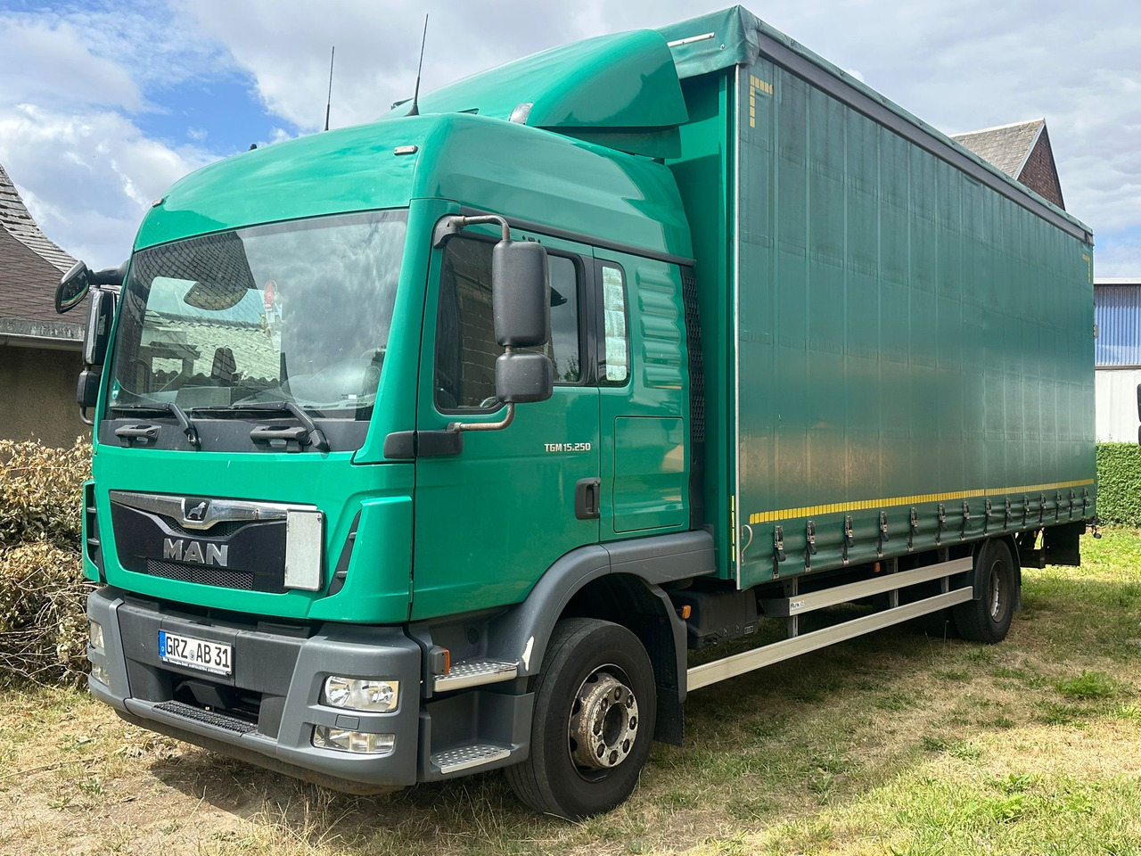 MAN TGM 12.250 / 15.250 / FIRANKA / WINDA / AUTOMAT / 18 PALET / SYPIALKA / 2017 ROK - Schuifzeilen vrachtwagen: afbeelding 2 MAN TGM 12.250 / 15.250 / FIRANKA / WINDA / AUTOMAT / 18 PALET / SYPIALKA / 2017 ROK - Schuifzeilen vrachtwagen: afbeelding 2
