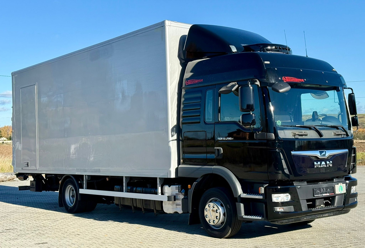 MAN TGM 12.290 / TGL / KONTENER / WINDA / 18 EUROPALET / SYPIALKA / - Bakwagen: afbeelding 1 MAN TGM 12.290 / TGL / KONTENER / WINDA / 18 EUROPALET / SYPIALKA / - Bakwagen: afbeelding 1