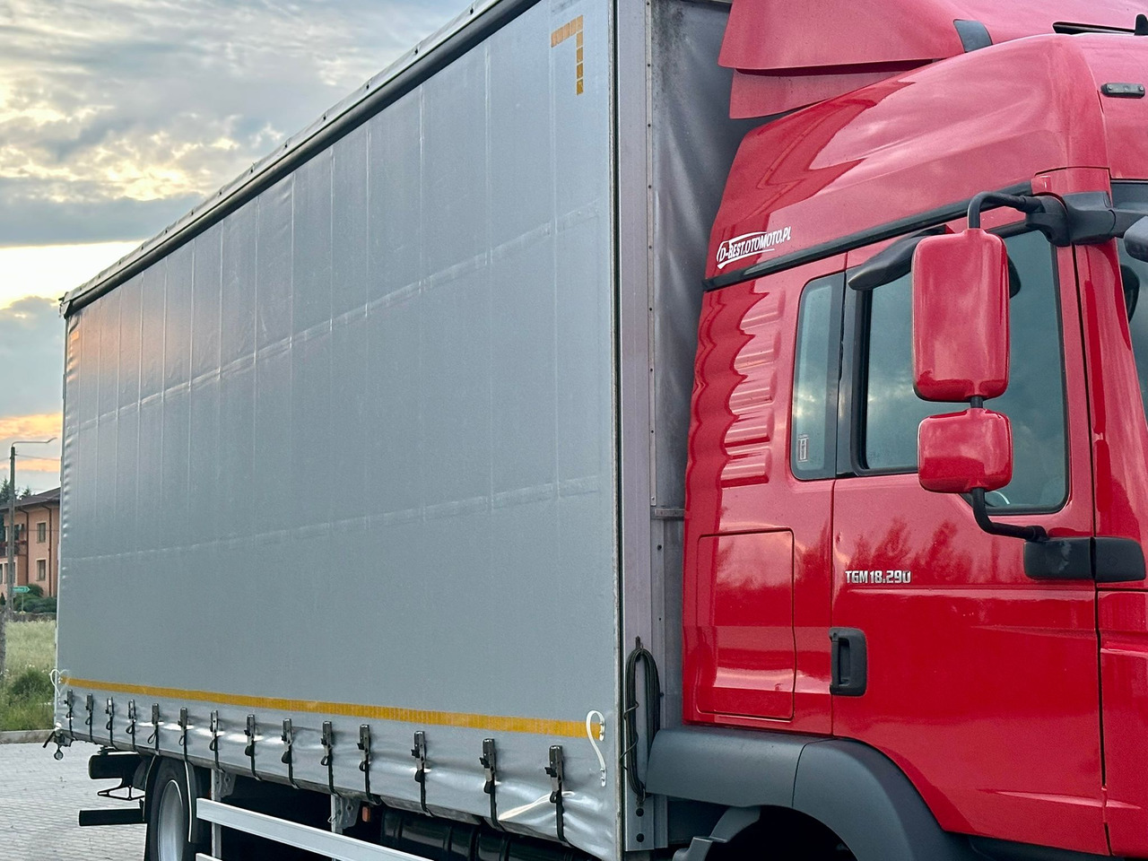 Leasing MAN TGM 18.290 / FIRANKA / 22 PALETY / AUTOMAT / EURO 6 / SYPIALKA / ŁADOWNOŚĆ 9 700 MAN TGM 18.290 / FIRANKA / 22 PALETY / AUTOMAT / EURO 6 / SYPIALKA / ŁADOWNOŚĆ 9 700: afbeelding 16