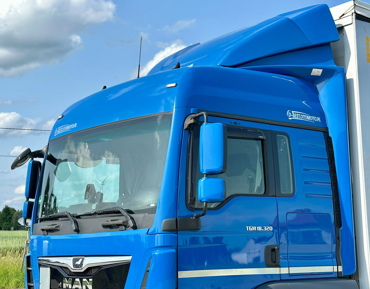 Schuifzeilen vrachtwagen MAN TGM 18.320 / FIRANKA / 20 EUROPALET / 8.3 M DŁUGOŚCI / AUTOMAT / SYPIALKA / 2018 ROK / 9 809 KG ŁADOWNOŚCI: afbeelding 15