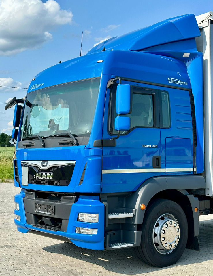 Schuifzeilen vrachtwagen MAN TGM 18.320 / FIRANKA / 20 EUROPALET / 8.3 M DŁUGOŚCI / AUTOMAT / SYPIALKA / 2018 ROK / 9 809 KG ŁADOWNOŚCI: afbeelding 8